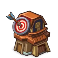 Dart Target Tower - game prop - PNG