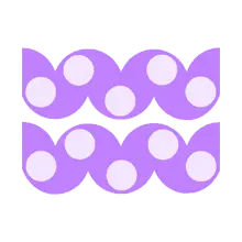 Purple Wave Pattern - Free for Commercial Use PNG