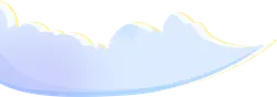 Cloud - blue - Free PNG