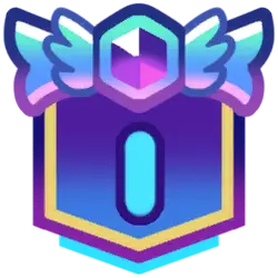 Number Badge - purple - Transparent Background PNG