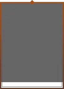 Brown border black background - border - High Resolution PNG