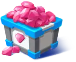 Treasure Chest - game prop - pink - High Resolution PNG