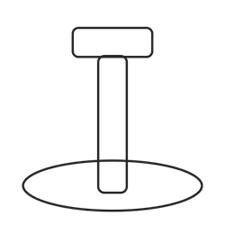 T-shaped Lamp - lighting - Free Download PNG