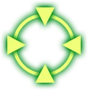 Green Arrow Ring - indicator - PNG