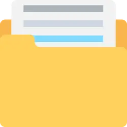 Folder - document - Transparent Background PNG