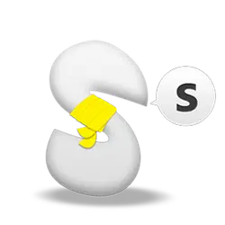 S Logo - yellow - Transparent Background PNG
