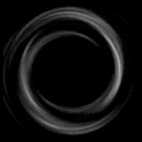Spiral Halo - No Background PNG