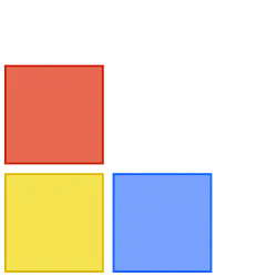 Colorful Block Combination - abstract - Transparent Layer PNG