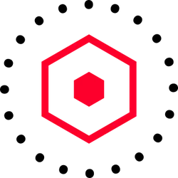 Hexagon Logo - minimalist - Free Download PNG