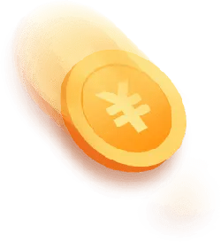 Glowing Yen Symbol Coin - yen - No Background PNG