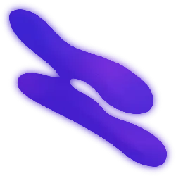 Purple Abstract Shape - No Background PNG