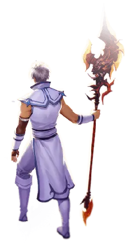 Ice Mage - mage - fighting - High Resolution PNG