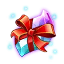 Gift Box - crystal - Transparent Background PNG