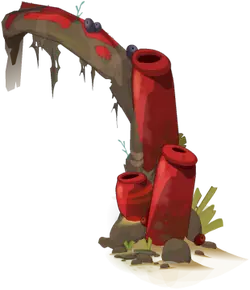 Mushroom House - red - No Watermark PNG