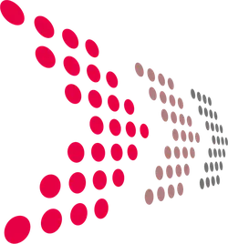 Red Dot Arrow Pattern - modern style - No Watermark PNG