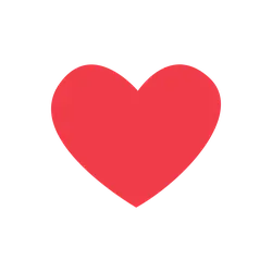 Heart - red - like - High Resolution PNG