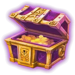 Treasure Chest - game item - purple - Transparent Background PNG