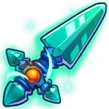 Ice Crystal Arrow - weapon - Transparent Layer PNG