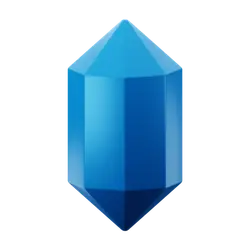 Blue Crystal - High Download Count PNG