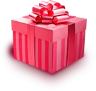 Gift Box - pink - PNG Images