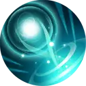 Blue Halo - abstract - glow - Transparent Background PNG