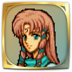 Elsa Sinke - pixel art - High Resolution PNG