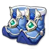 Blue Elf Boots - magic - Transparent Background PNG