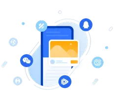 Social Media App - information - Transparent Layer PNG