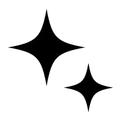 Four-pointed star - symmetry - geometric shape - No Background PNG