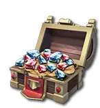 Treasure Chest with Candies - gift - Free PNG