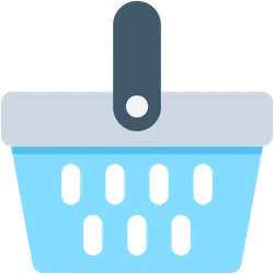 Shopping Basket - Transparent Layer PNG