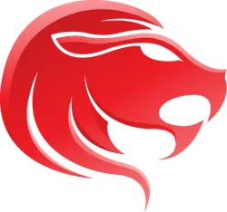 Red Lion's Head - lion - PNG Images