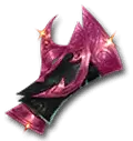 Pink Crystal Arrow - ornament - High Resolution PNG