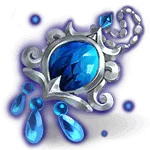 Blue Gem Necklace - jewellery - No Watermark PNG