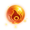 Fire Ball - light spots - No Background PNG