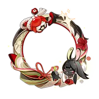Rabbit Ear Wreath - holiday - PNG Images