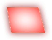Red Glowing Shape - geometric - Free Download PNG