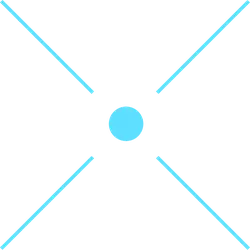 Blue Dot Logo - geometric shape - High Resolution PNG