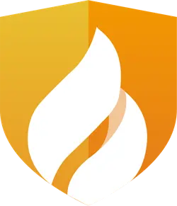 Flame Shield - High Resolution PNG