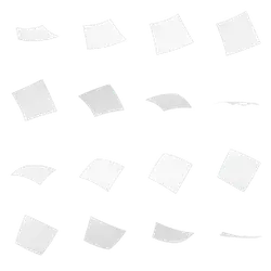 Abstract Geometric Pattern - black and white - shapes - Free PNG