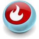 Flame Icon - button - No Watermark PNG