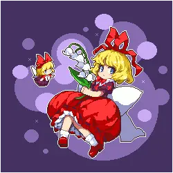 Red Dress Girl - pixel art - Lossless PNG