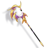 Golden Staff - magic - staff - High Resolution PNG