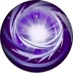 Purple Energy Ball - vortex - PNG
