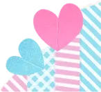 Heart Pattern - stripes - heart - No Background PNG