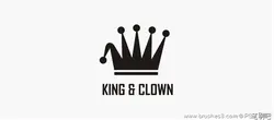 King & Clown - humor - High Resolution PNG