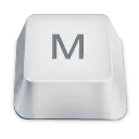 Keyboard Key M - key - Free Download PNG
