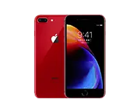 Red iPhone 7 Plus - phone - Free PNG