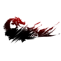 Red Dragon - abstract - red - High Resolution PNG