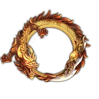 Dragon Decorative Item - circle - PNG